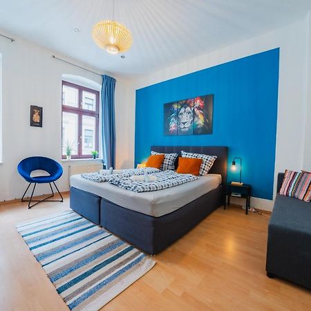 Blue Chili 08 - Magdeburg 2-Zimmer Altbau, Wi-Fi, 5 Pax Exterior foto